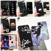 For Infinix Hot 30i 30 Play NFC Case Moon Night Flower Liquid Silicone Back Cover For Infinix Hot 30Play 30i 30 Play Phone Case