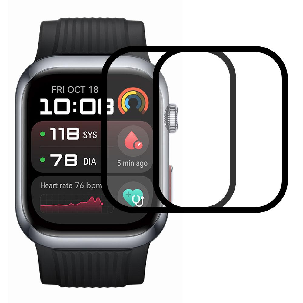 2Pcs/Pack For Huawei Watch D2 Watch Screen Protector HD Clear PMMA Film (Black Edge) A