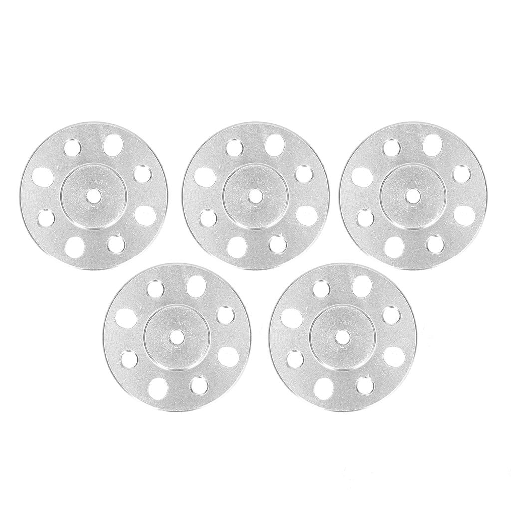 5Pcs Servo Horn Aluminum Alloy High Strength Light Duty Four M4 Threaded Holes 24 Tooth Spline Hub