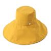 UV-blocking blackout bucket hat (mustard) wide-brimmed hat