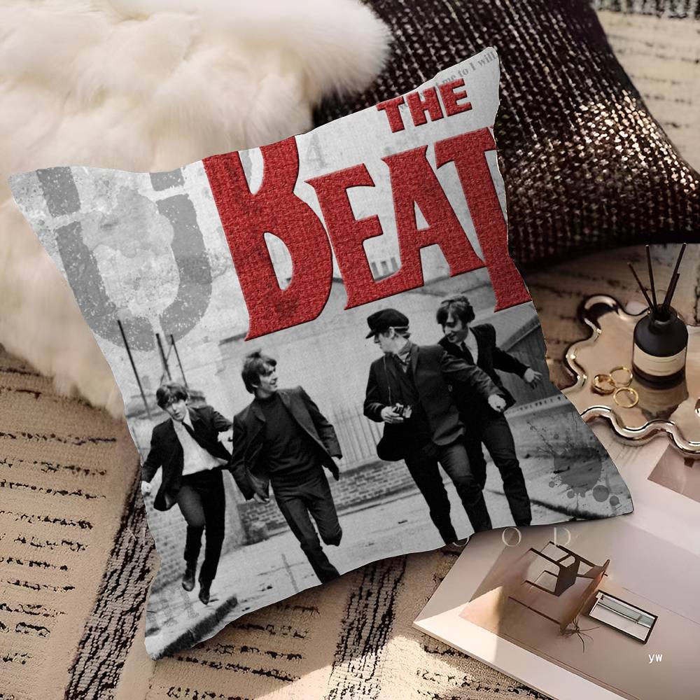 Rock Stand HD B-Beatles Kissenbezüge Heimtextilien Dekorative Kissenhülle Hochzeit Superweicher Kissenbezug
