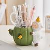 Decorative Multifunctional Pen Holder Cartoon Animal Ornaments Makeup Brush Holder  Desktop
