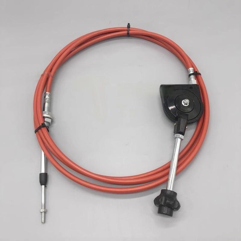 Modified Excavator Manual Throttle Cable Hand Pull Valve Line for Komatsu Daewoo Kobelco Hitachi Hyundai - Heavy Equipment Part