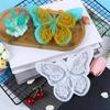 Butterfly Necklace Keychain Mold Silicone Pendant Mold Earrings Ornament Mold