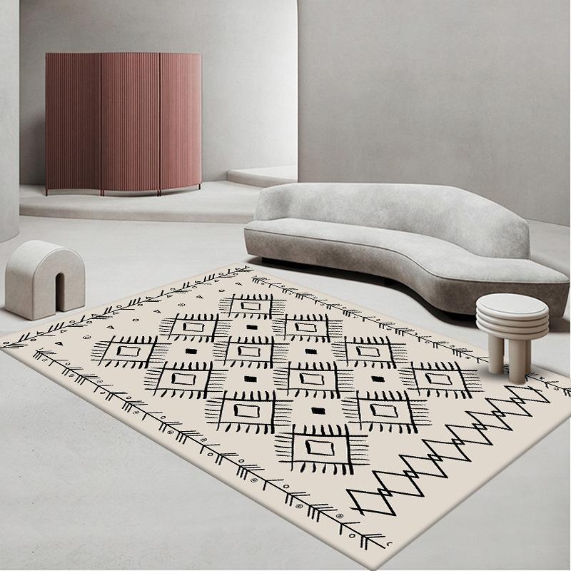 Nordic Style Carpet Living Room Coffee Table Sofa Bedroom Bedside Carpet Home Floor Mat