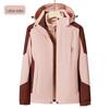 Unisex 3-in-1 Winterjas, Winddicht & Waterdicht, Fleece-gevoerd, Buiten Klimmen, 2-delige Set