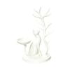 Petit Organisateur de Comptoir Mignon Arbre à Chat Branche Support d'Exposition pour Bijoux Boucles d'Oreilles Bracelets Colliers Cheveux Support de Rangement pour Cravates,