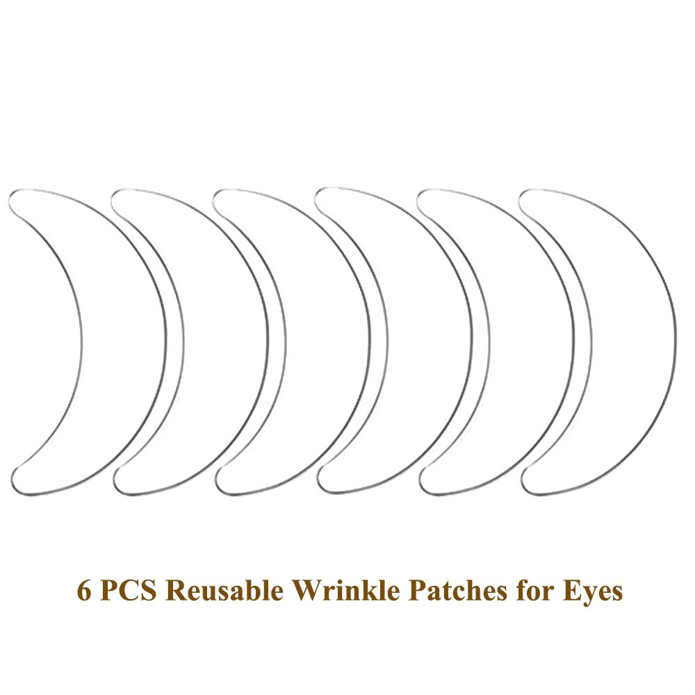 

4 шт. антивозрастной коллагеновый пластырь для лица против морщин на губах и линии улыбки, многоразовый силиконовый гель, предотвращает появление носогубных морщин