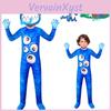 Banban Garden Kinderbühnenaufführung Kostüm Blau Europäischer und Amerikanischer Stil