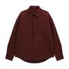 Men Solid Color Button Down Long Sleeve Shirt Casual Loose Fit Business Lightweight Daily Top