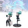 Adorable Hatsune Miku Pvc Figure With Cute Cinnamon Dog Design Perfect For Collectors