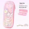 Kuromi and Cinnamoroll Quicksand Pencil Case for Elementary School Girls