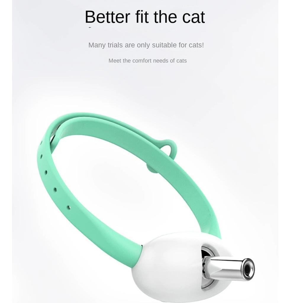 Intelligent Laser Cat Teasing Collar, Automatic Laser Pet Toy for Cat Exercise & Entertainment