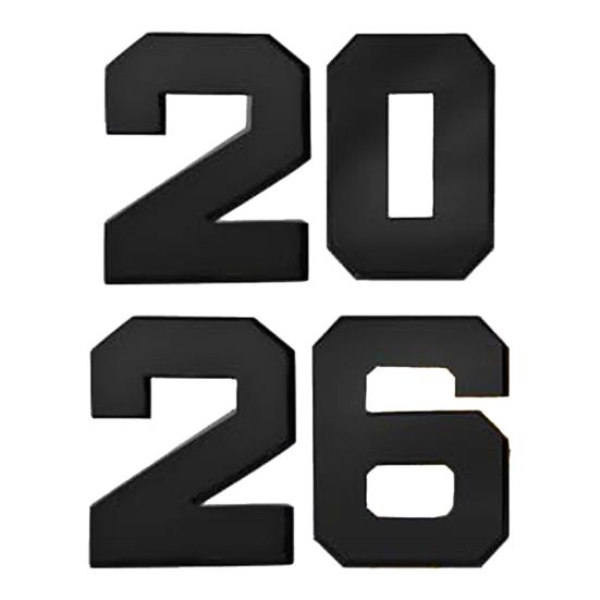 Fillable Cardboard Serving Tray Number 2026 Charcuterie Food Tray Grad Party Candy Dessert Snack Container for Graduation Anniversary New Year Party