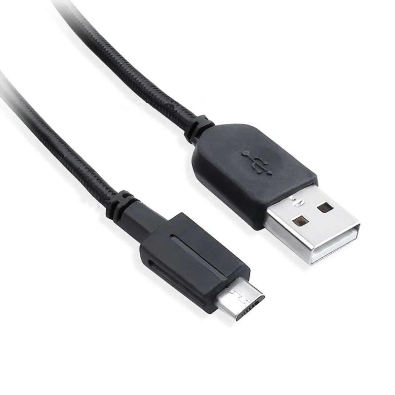 Mouse Cable USB Nylon Charging Cord For AW610M AW310M Mouse Wire Ensuring Fast And Stable Power Delivery