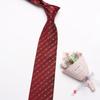 Business Dress Suit Tie Men'S Polyester Red Wedding Tie