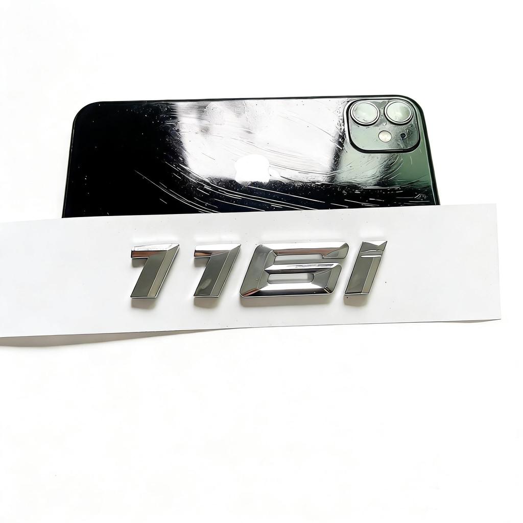 Applicable for New BMW 116i, 118i, 120i, 125i, and 135i Models: Car Emblem, Word Emblem, Tail Emblem.