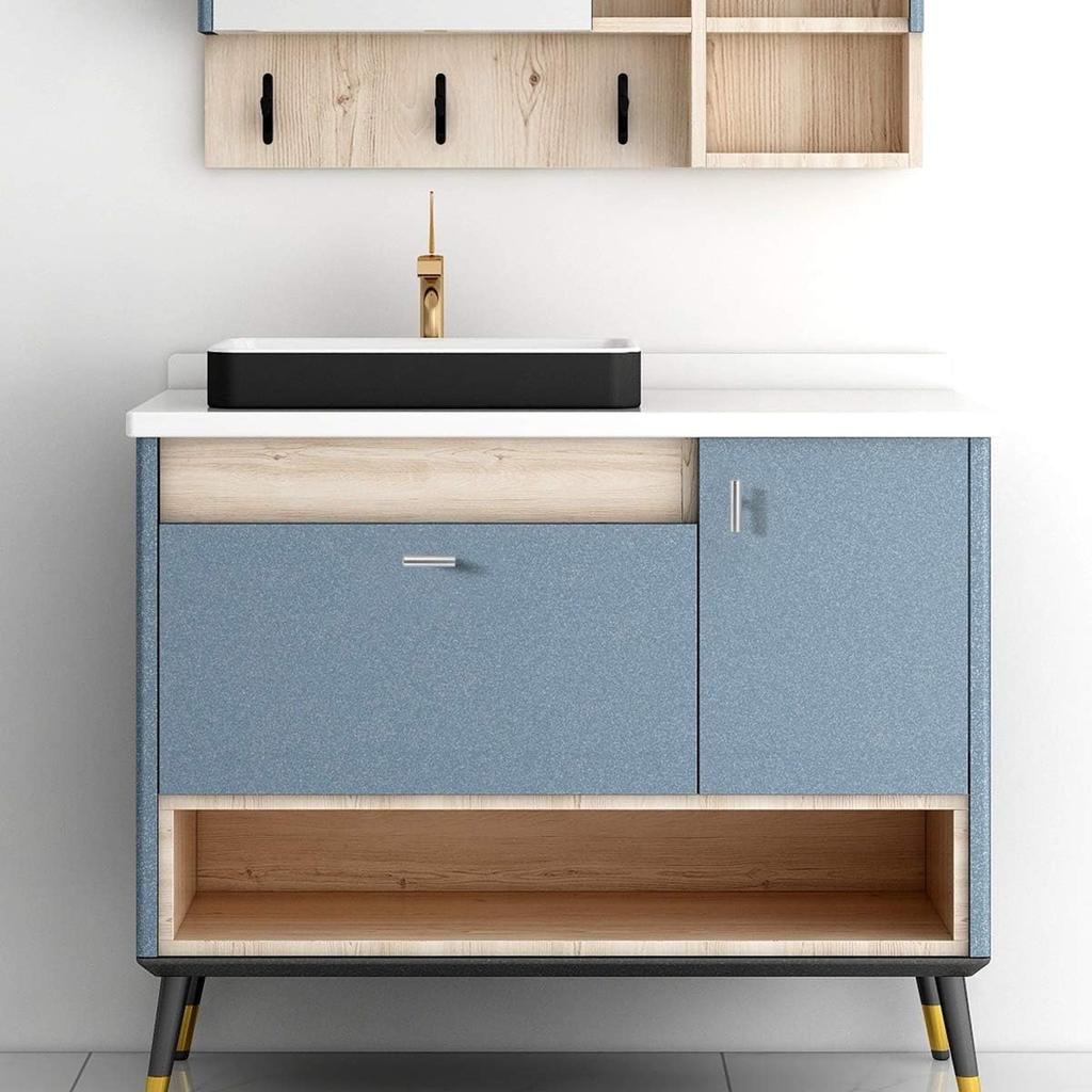 Gobrico 15 Pack Satin Nickel Single Hole T bar Kitchen Cabinet Handles Knobs Stainless Steel Cupboard Drawer Dresser Pulls Overall Length 50mm/2in