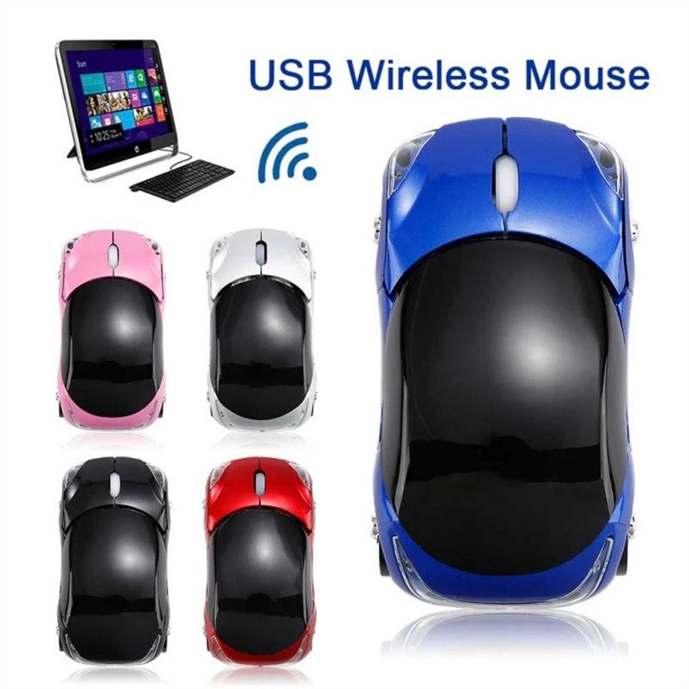 

PC Car Shaped Sports Car 2.4GHz 1600DPI Wireless Mouse Car Shape Mouse Computer Mouse Optical Mouse красный