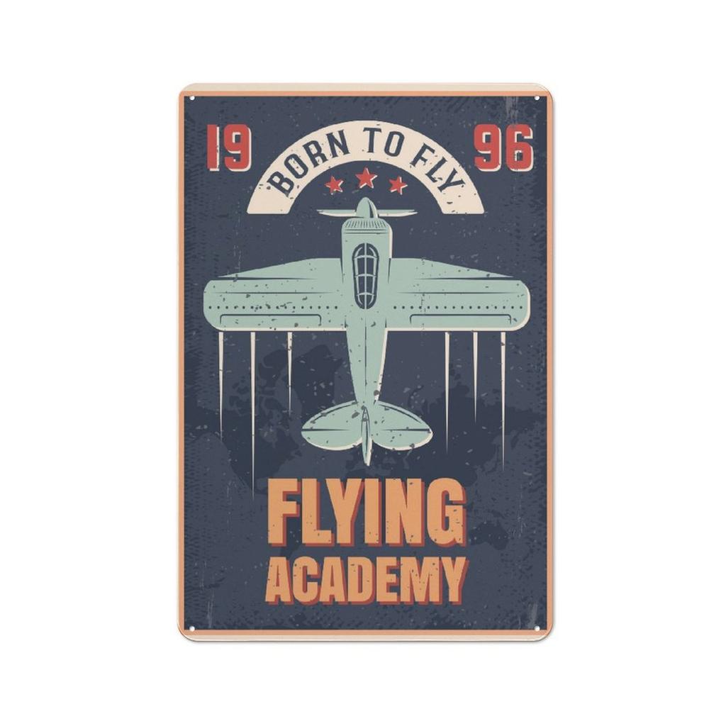 1 Pack Retro Aged Metal Tin Sign with Rusty Decorative Texture for Stylish Wall Use, Available 20x30cm or 30x40cm