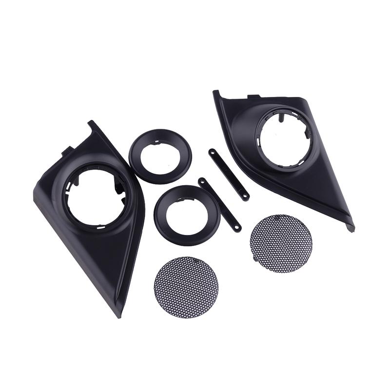 

1Pair Front Door Tweeters Speakers Cover Panel Trim Kit Fit for Honda CRV 2017 2018