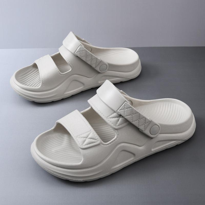 Sandals men's summer casual outdoor wear beach slippers lightweight thickened breathable dual-purpose non-slip driving cool slippers
