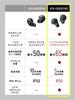 Audio-Technica ATH-CKS50TW2 BK(E) Wireless Bluetooth Earbuds with Noise Cancelling, Deep Bass, Original Sticker, Magnetic Switch Function,