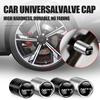 AAHO1 4PCS Metal Car Wheel Tire Valve Stem Covers Dustproof Caps for Opel Astra H J G K Insignia Corsa D Vectra C OPC Auto Accessories