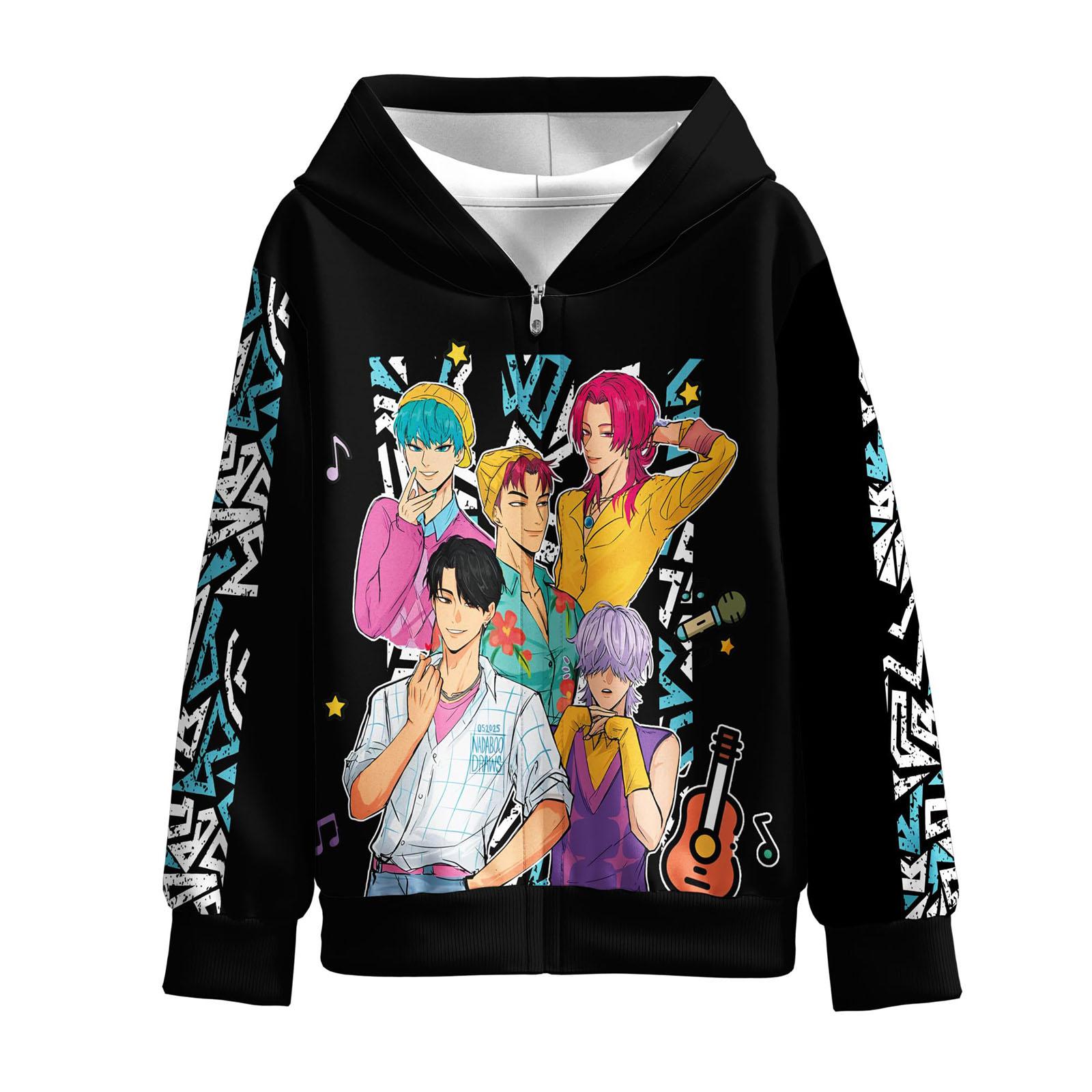 

Girls Boys Hoodie Casual School Outdoor Sweatshirts For 2-12 Years Kids 160