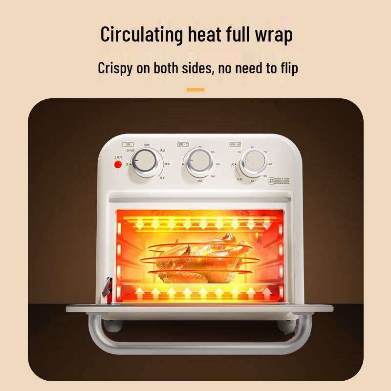 Midea 15L Multifunction Electric Oven & Air Fryer CN plug (adapter included)