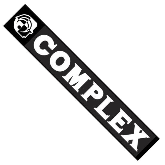 

COMPLEX 2024 Nippon Ichishin Goods Кодзи Киккава Томоясу Хотэй Шарф-полотенце Полотенце Черный x Белый [Эмблема]