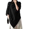 Winter Shawl Solid Color Buttons Closure Autumn Winter Shawl Tops Solid Color Soft Cozy Thickened Women Shawl