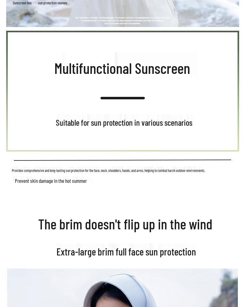 Ice Silk Sun Protection Cycling Shawl Hat