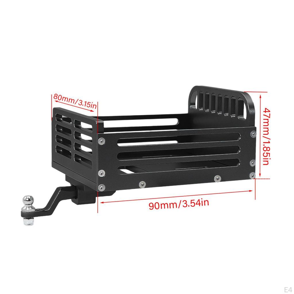 Detachable Rear Bucket Trailer for 1/24 Scale RC Cars