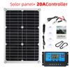1200W Solar Panel 12V Battery Charger Dual USB With 10A-100A Controller Solar Cell Outdoor Camping for Phone Car Yacht RV Hiking