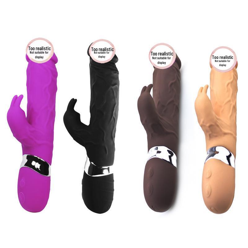 Dual G-Spot Rabbit AV Vibrator – Cross-Border Simulation for Female Pleasure