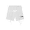 Fleece Shorts With Drawstring Men Bottoms Light-Oatmeal FOG-SS22-413