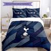 Tottenham Hotspur Patronen Beddengoed Set 3 Delen Zacht Huidvriendelijk Wasbaar Dekbedovertrek & Kussenslopen Set Alle Seizoenen Slaapkamer