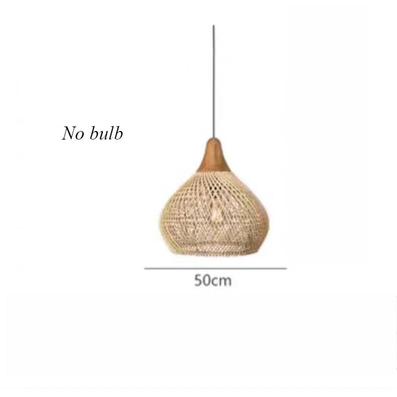 Modern Hot Selling Rattan Craft Chandelier Home Hand-woven Chandelier Suitable for Home Party Decoration Penant Lights
