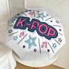 1PC K-pop Music Umbrella-8-Rib Reinforced, Automatic Open, Lightweight & Durable, Cute Fashion Accessory for Outdoor, Beach, or Casual Use, Beach Umbr