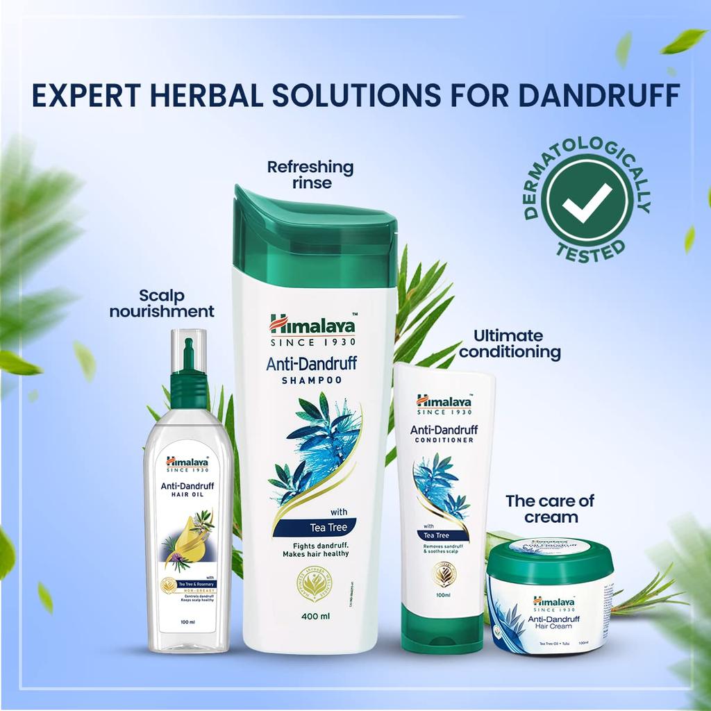 Himalaya Anti Dandruff Conditioner 100ml For Men And Women Fights And Prevents Dandruff Soothes Scalp Softens Hair Nourishes And Adds Shine