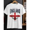 England 2026 Fußballtrikot, Kapuzenpullover Langarm, Stolz von England Fußball-T-Shirt, Englische Flagge Fan-Shirt, Spieltag Unterstützer Geschenk