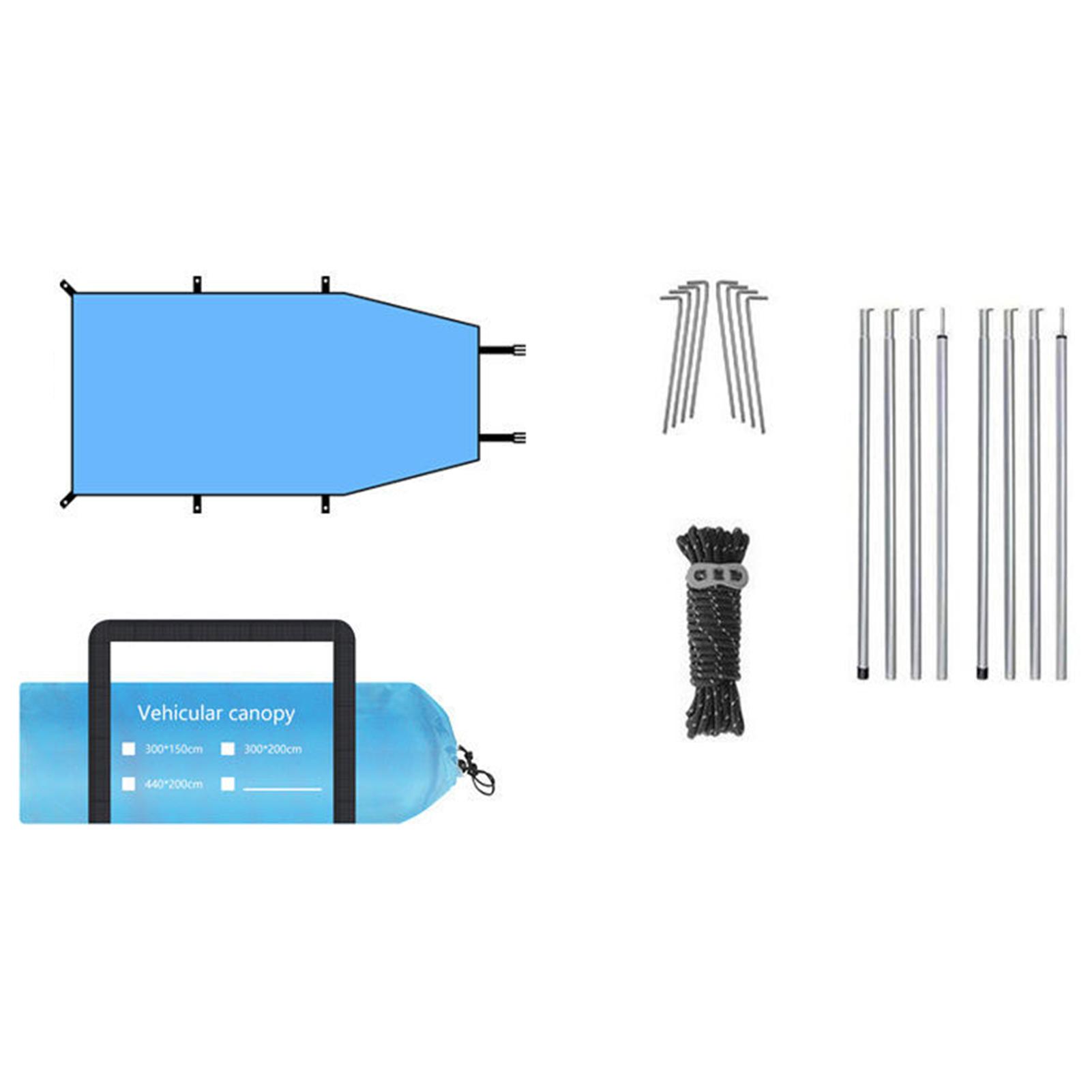 

Полиэстеровые тенты на крышу для автомобилей, водонепроницаемый тент для кемпера, УФ-блокирующая ткань, износостойкая, серая