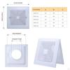 Square Air Vent Cover Conditioner Outlet Exhaust Fan Grille for Factories