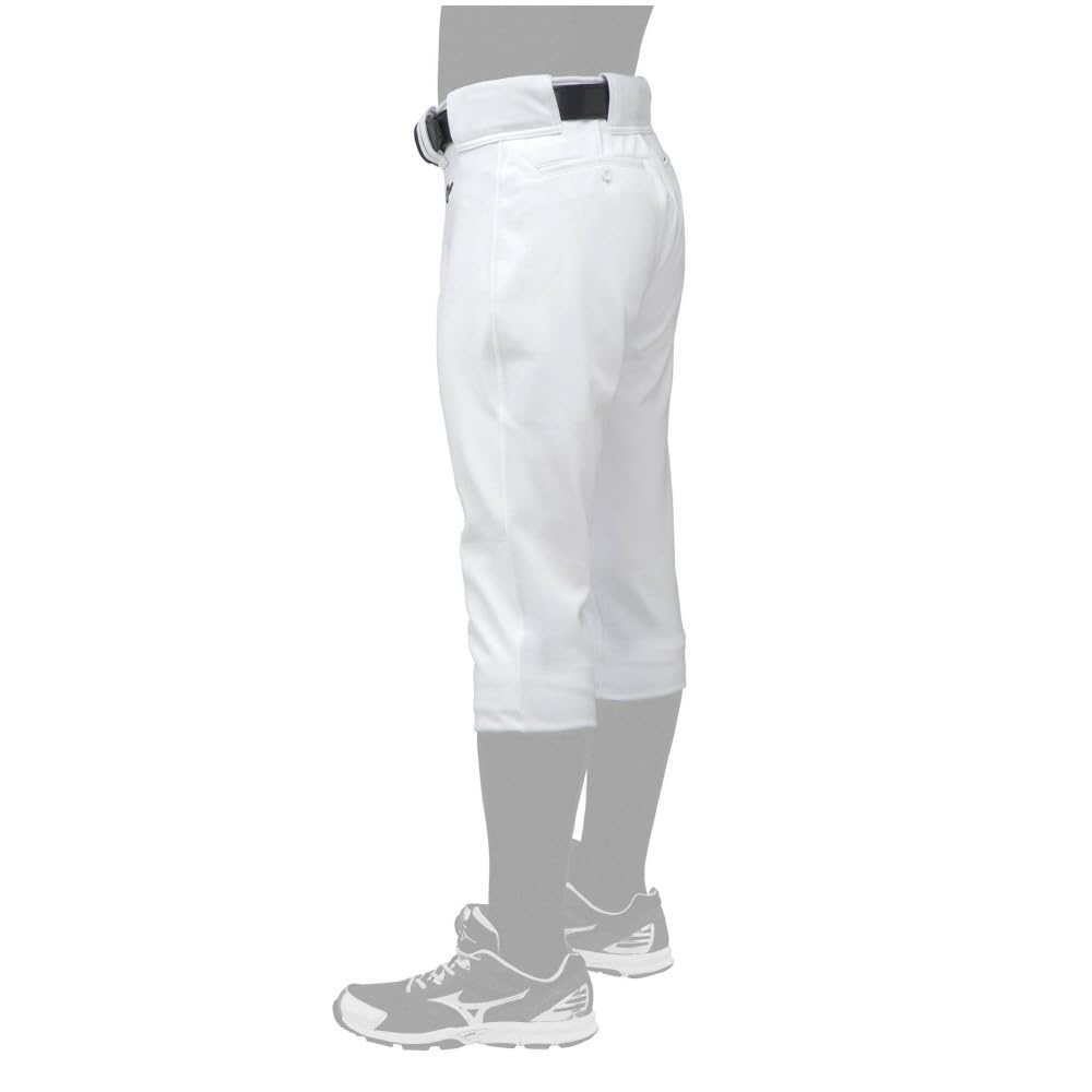 MIZUNO Baseball Uniform GACHI Uniform Regular Type Knee Size 2XO Pants, (Double Pads), 12JD9F60, White,