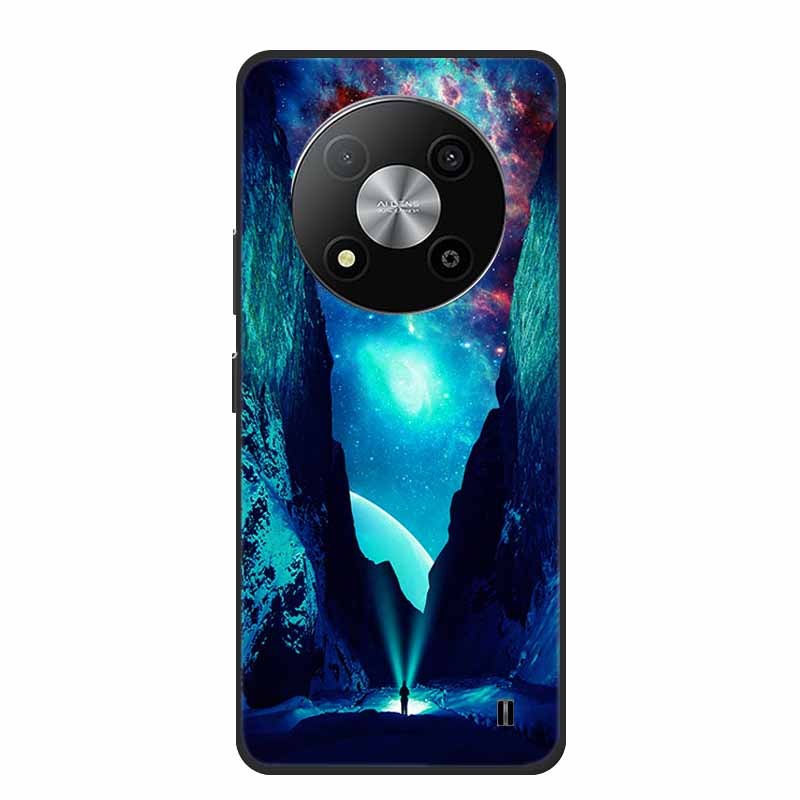 Phone Case For ZTE Blade A73 5G Back Cover Case Black Silicone Shockpoof Soft Funda For ZTE Blade A73 5G Case A 73 6.52" Coque