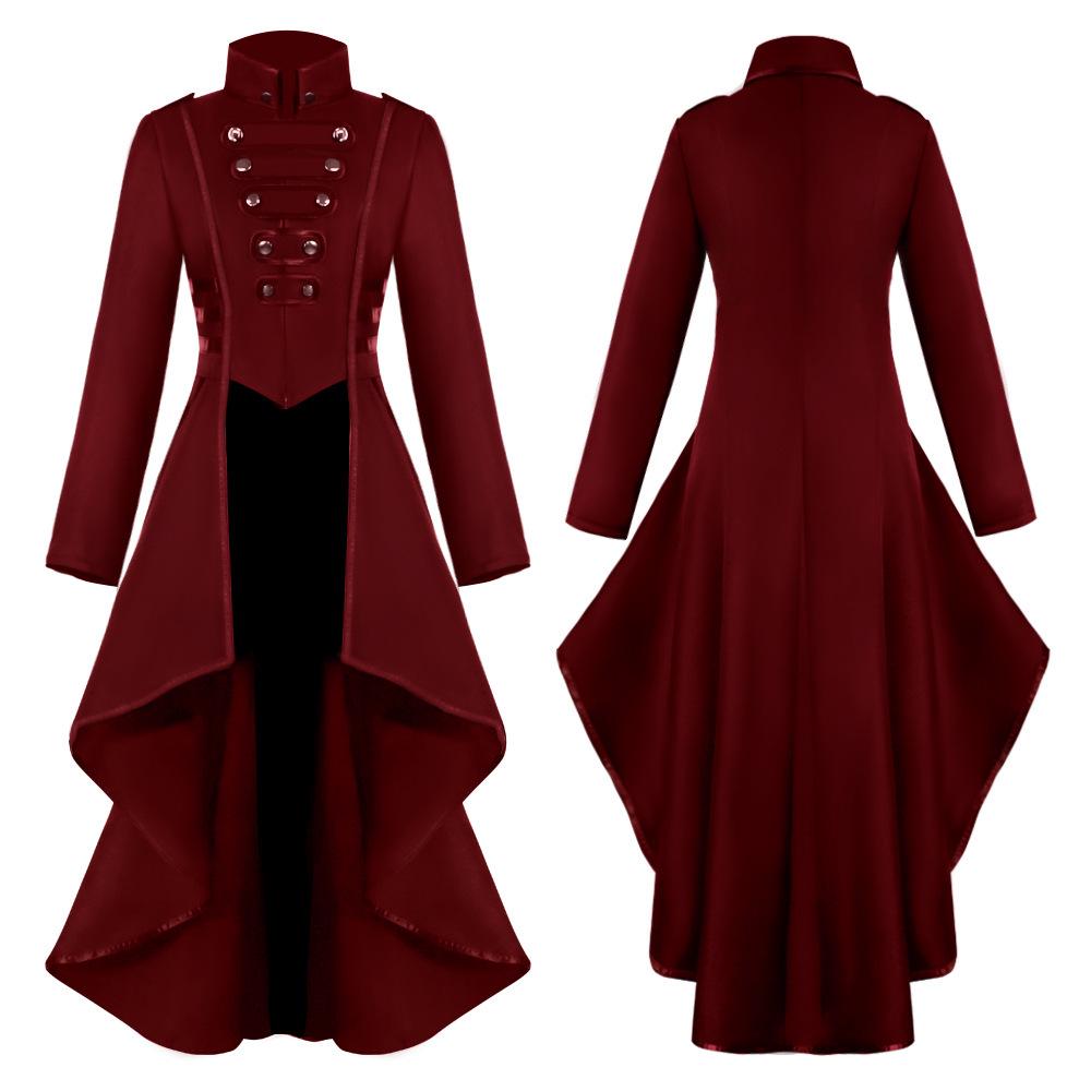 Pelerină de Vrăjitor Medieval Unisex și Robă de Călugăr pentru Halloween