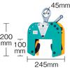 Supertool BLC200 Wooden Beam Lifting Clamp