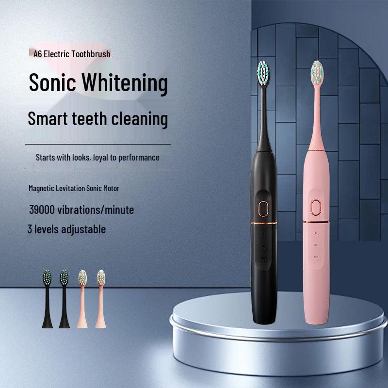 Smart Rechargeable Sonic Electric Toothbrush for Adults - New Model with Large Capacity