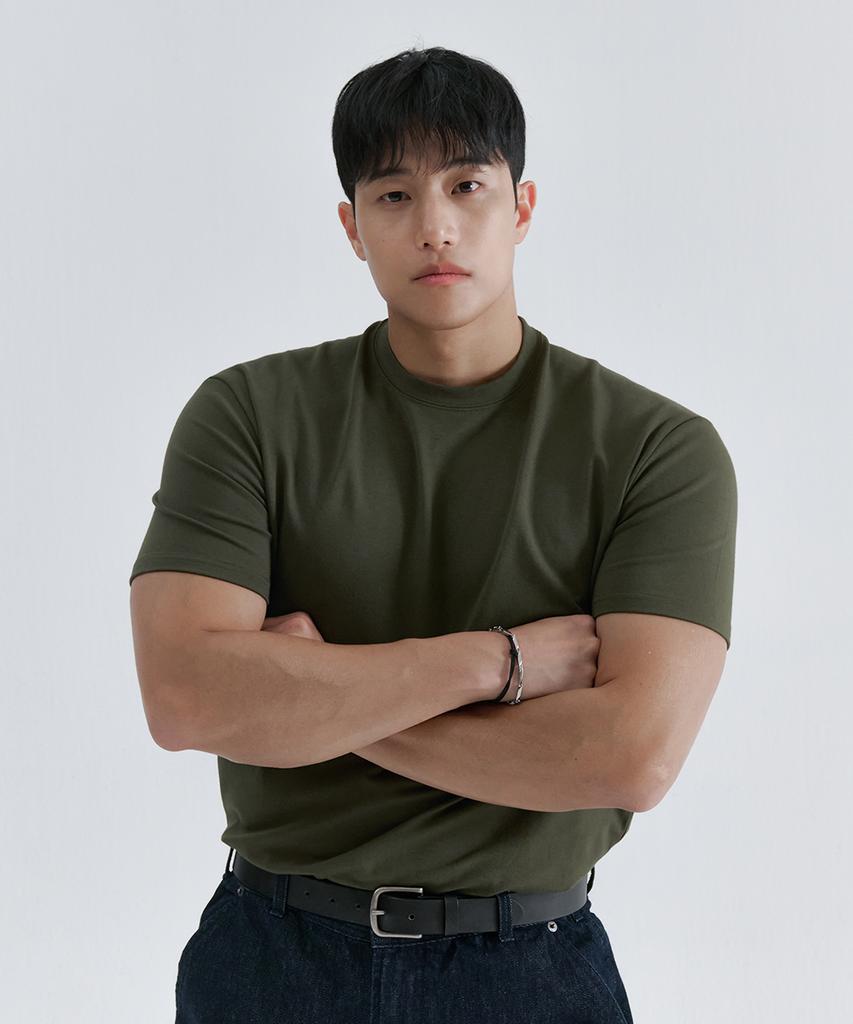 NINEZ Signature Heavy Mesh Muscle Fit T-Shirt (Type A)